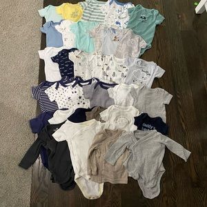 Baby onesie bundle
